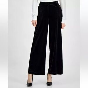 Tinseltown Velvet Black Pants